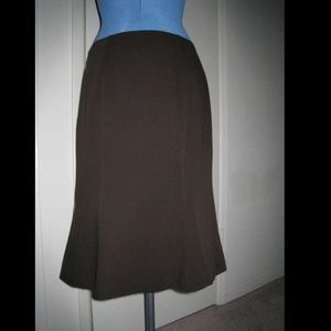 Moschino Skirt A-LINE - Brown, Worn on TV!